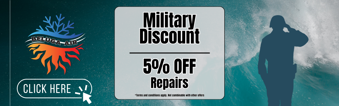 Military Discount - 5% off repairs